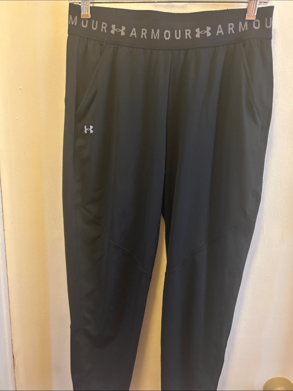 Under Armour Black Men's Performance Joggers with Branded Waistband
